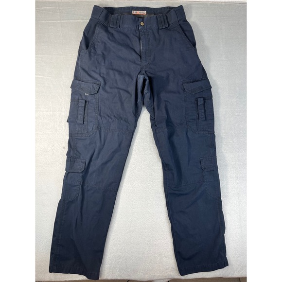 5.11 Tactical Other - 5.11 Tactical Stryke Cargo Pants Mens 34x36 Navy Blue Excellent Ripstop Utility